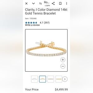 VS2 Diamond bracelet